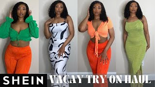 SHEIN VACATION TRY ON HAUL | DRESSES, TOPS, PANTS + MORE ??
