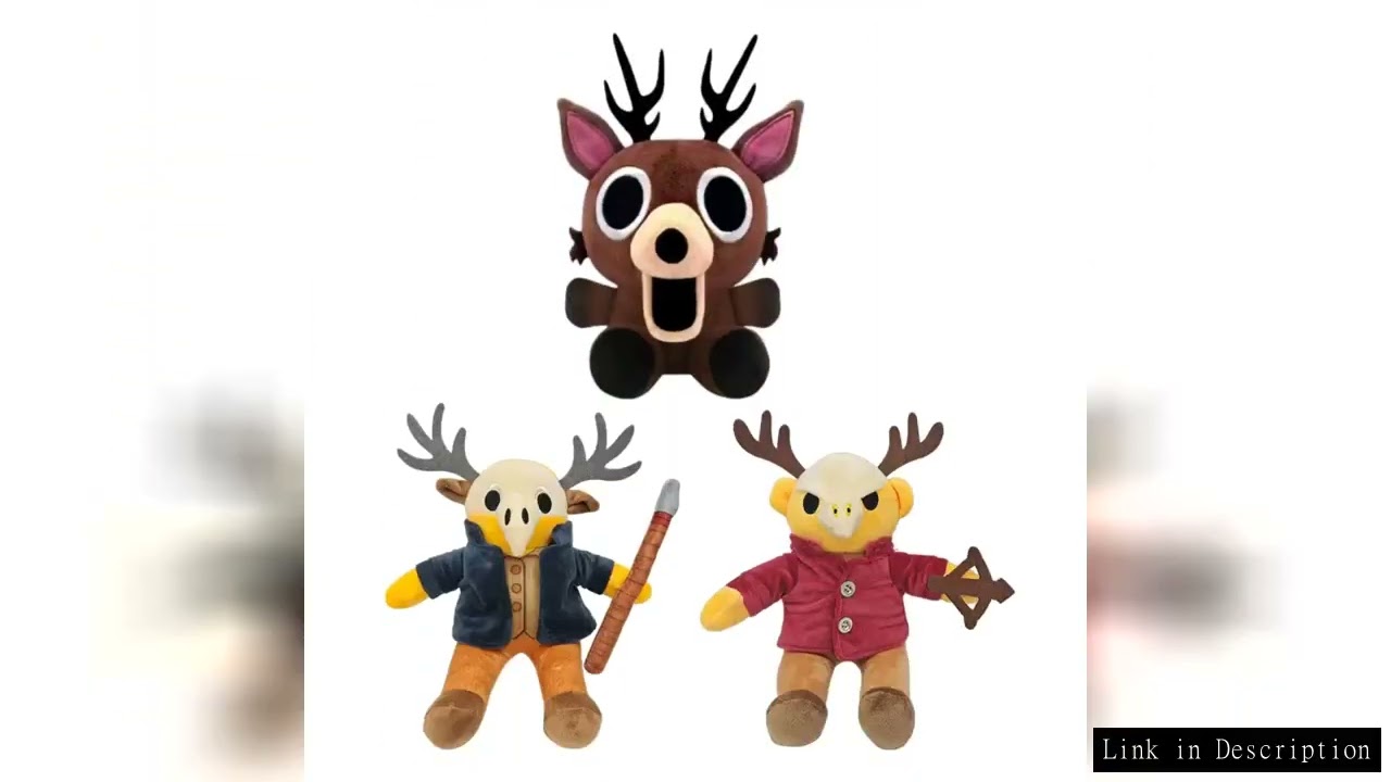 99 Nights in The Forest Plush Deer Doll Soft Stuffed Animal Toy Cute Anime Game Peripherals Christma