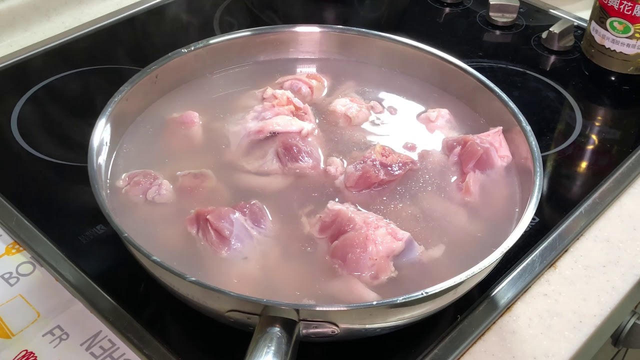 How to do meat blanching correctly 如何正确汆烫肉类 YouTube