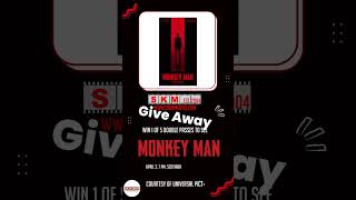 #MonkeyMan #Giveaway