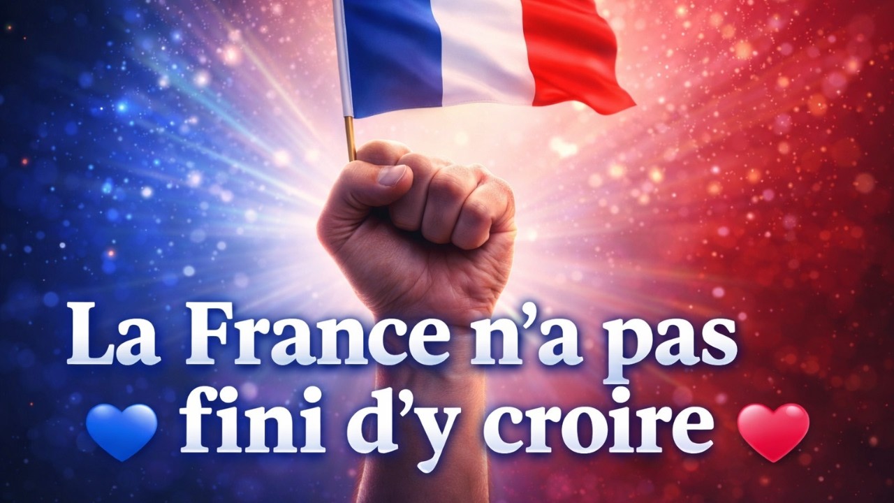 La France n’a pas fini d’y croire – Chanson d’espoir pour les Français