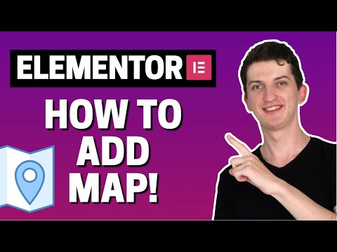 How To Add Map To Elementor