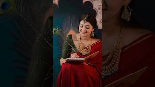 Pranitha Subhash Writes Poetry With A Pea Feather Graceful Beauty
