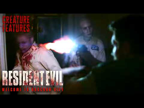 Chris Redfield Fights Hordes Of Zombies | Resident Evil: Welcome to Racoon City | Creature Features