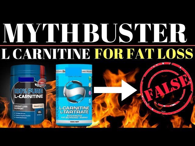 MYTHBUSTERS #2 : L Carnitine Supplementation For Fat Loss