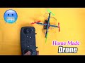 How TO Make A Mini Drone At Home | DIY A Flying Drone At Home |DC Motor Drone