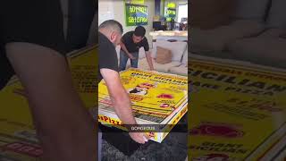 The Largest Pizza In The World That David Dobriks Squad Made Famous