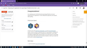 Qwiklab:App Dev - Deploying the Application into App Engine Flexible Environment - Java[GSP172]