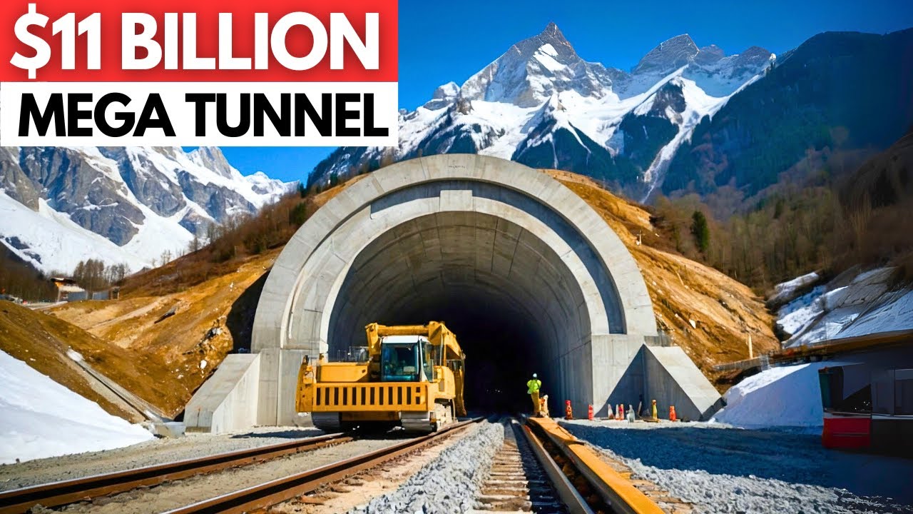 Why Europe Is Building A $11 BILLION New Tunnel Through The Alps