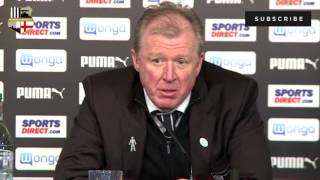 Steve mcclaren post match interview (newcastle united 1 derby county
0) #fordehavemercy