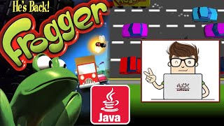 Tutorials- Developing Frogger Game - Java- Lesson 8- Actions  || تعليم تطوير لعبة الضفدع - جافا