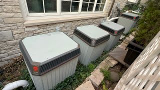 Quint Zone Trane And American Standard Air Conditioners (2 Running)
