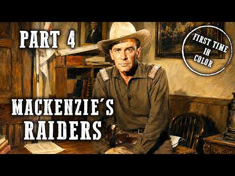 Mackenzie's Raiders Part 4 | 4K | Western Series | Colorized | English