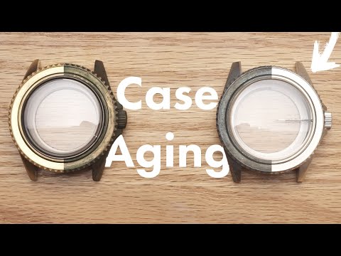 Aging Silver and Bronze Watch Case Using Household Items - Watch Aging Guide #4 thumbnail