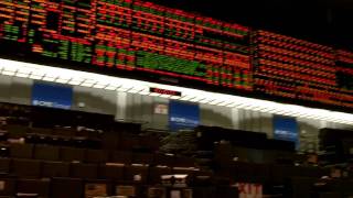CBOT Financial Trading Floor _ End Of Day
