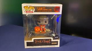 Funko Deluxe Sam with Pumpkin & Sack Trick r Treat