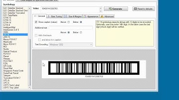 Bytescout BarCode Generator demonstration