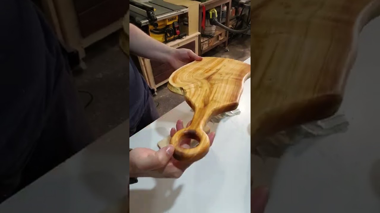 Trattamento tagliere in legno