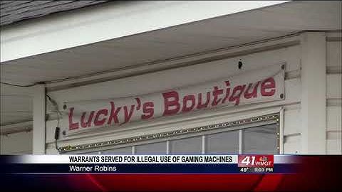 GBI executes search warrants for illegal gambling at Warner Robins businesses