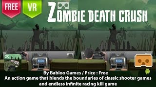 VR Zombie Death Crush for Google Cardboard an infinite racing kill game screenshot 3