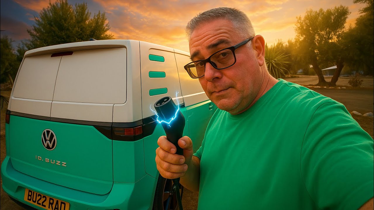 Из Великобритании в Сахару на электрокемпере | Можно ли зарядить автомобиль в Марокко?