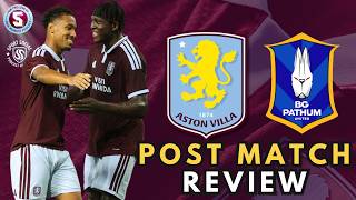 POST MATCH; ASTON VILLA VS BG PATHUM UNITED