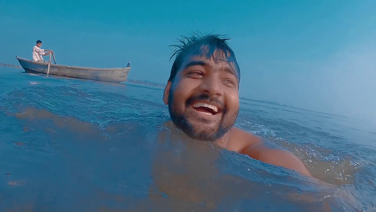 bithoor kanpur \\Under Water\\Full  Masti 😜