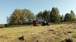 Прессуем сено 2019.