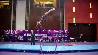 BON Riva (NED)_2025 Artistic Junior Worlds - _Qualifications_Uneven Bars
