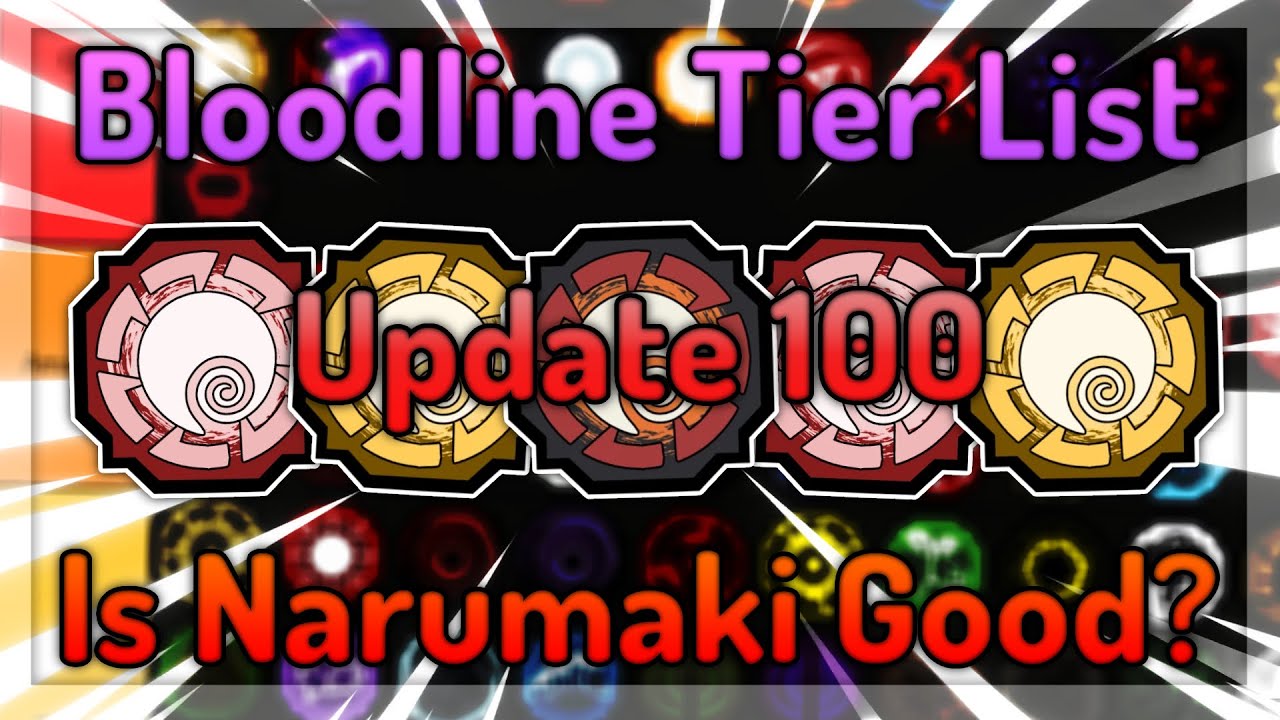 NEWEST] Shindo Life All Bloodlines Tier List Updated Version