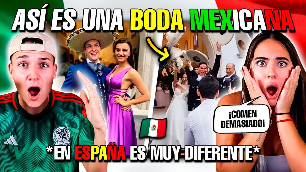 🇪🇸 MIS SOBRINOS REACCIONAN a una BODA TRADICIONAL MEXICANA 😱🇲🇽 *Se quedan sin palabras*
