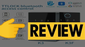 TTLOCK K3 K3F Fingerprint Access Control Door System Opener  price, review | Aliexpress