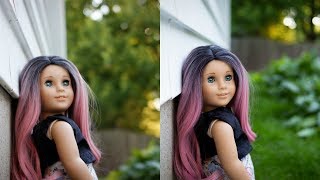 doll photography: $500 camera vs. $2000 camera