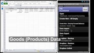 ErpPro : Excel Data Import (Dropbox)