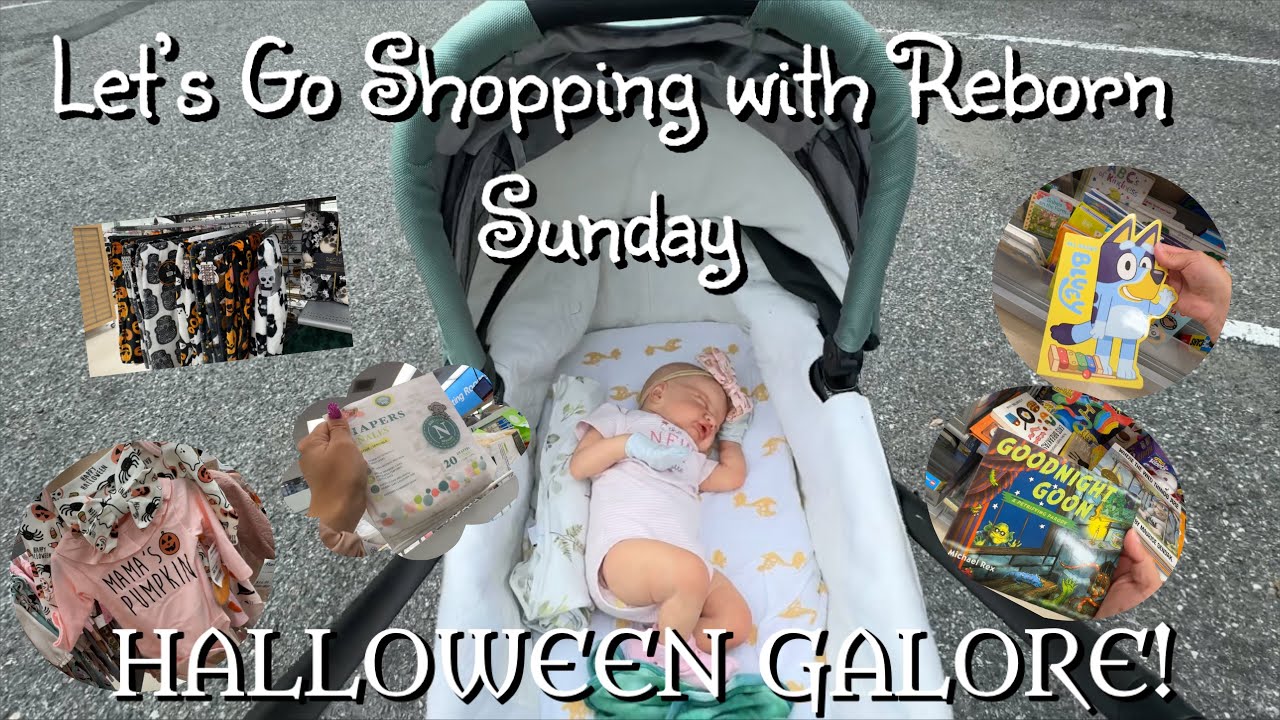 HALLOWEEN GALORE! Let’s Go Shopping with Reborn Sunday
