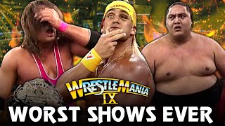 WWE WrestleMania 9 | WORST Wrestling Shows Ever