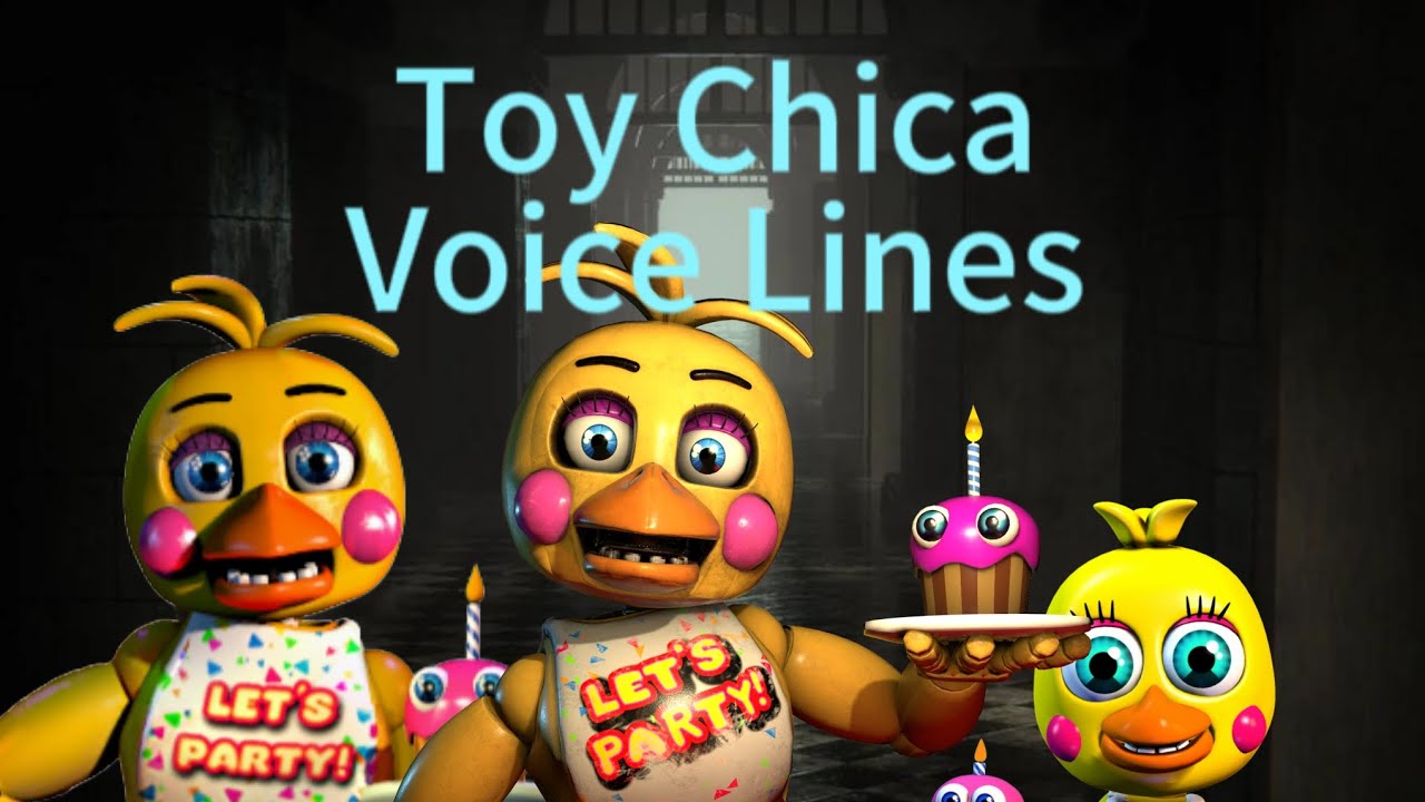All Toy Chica Voice Lines YouTube