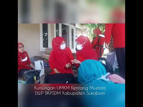 Kunjungan UMKM Dharma Wanita Persatuan BKPSDM Kabupaten Sukabumi 2022