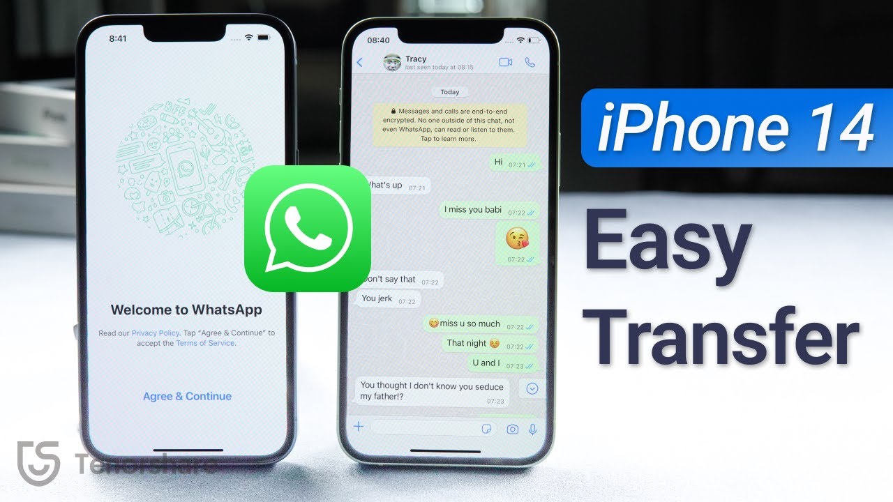 How to Transfer WhatsApp Chats from Old iPhone to... - youtube