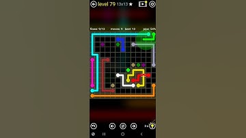 How To Solve Flow Free Bridges 13x13 Mania Pack Level 79 Board Walk Through Solution Walkthrough