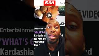 Kim Kardashian fans concerned (Disturbing mark on Kim)