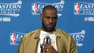 LeBron James Postgame Interview | Cavaliers vs Celtics | Game 2 | May 19, 2017 | 2017 NBA Playoffs