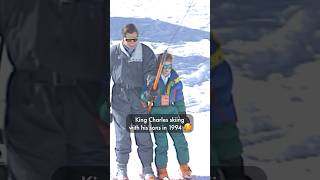 Throwback to King Charles skiing with his sons 30 years ago | HELLO!
