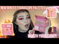 NEW BENEFIT FOUROSCOPE PALETTES!😻// SWATCHES & FIRST IMPRESSIONS!🔥