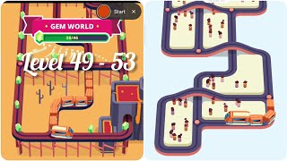Train Taxi - Avoid The Crash - (Level 49 - 53) Android Gameplay #9 screenshot 5