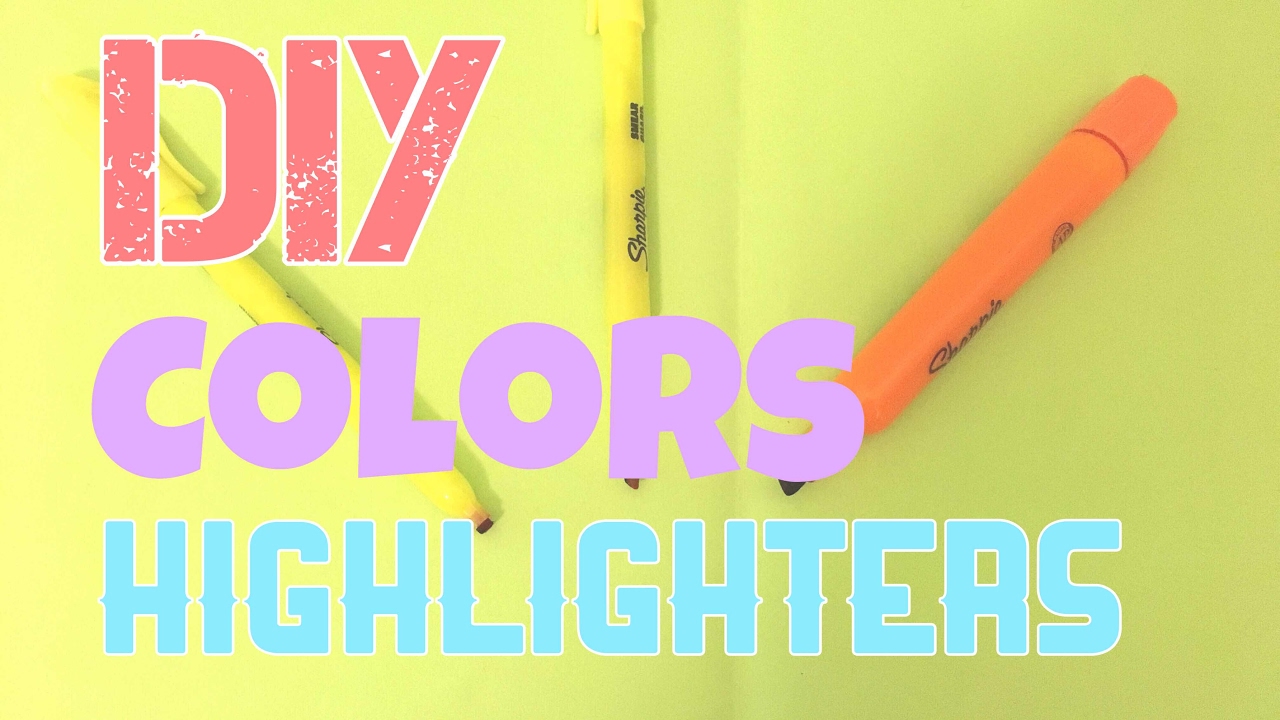 DIY Colors Highlighters |BeautyJane25|2017|