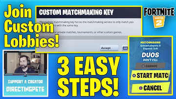 How to join Custom Lobbies in Fortnite