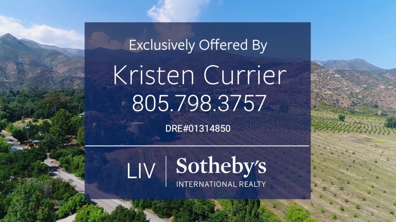 Luxury Estate For Sale Ojai by Kristen Currier Ojai, CA