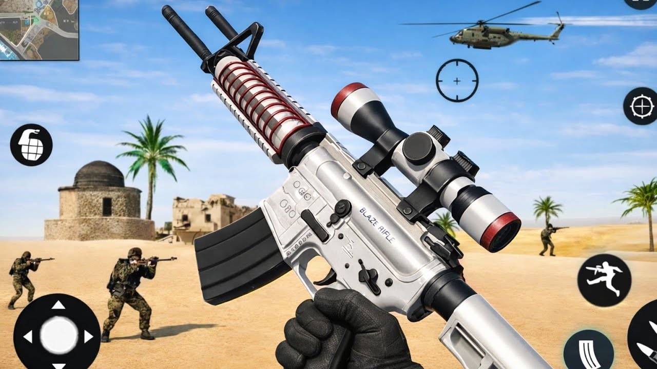 COMMANDO STRIKE GUN GAME 🎮 FPS GUN GAME 🎯 MOBILE GAME 🎮