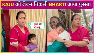 Bharti Singh First Time Takes Kaju Out, Gets Angry Says Kuch Bhi Bolte Ho...